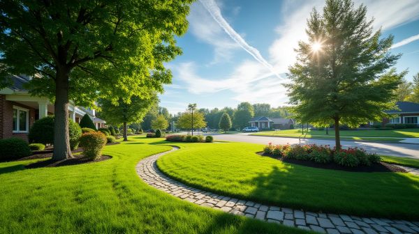 Boucherville et ses banlieues vertes : jardins et espaces extérieurs soignés