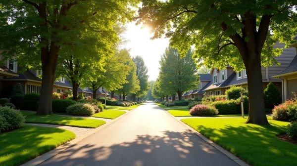 Boucherville et ses banlieues vertes : jardins et espaces extérieurs soignés